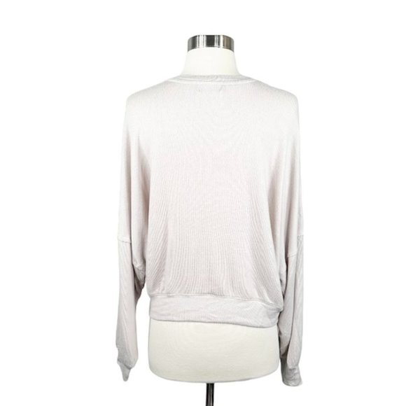 Lovers + Friends Slouchy Sweatshirt in Cream Beige - Picture 4 of 9